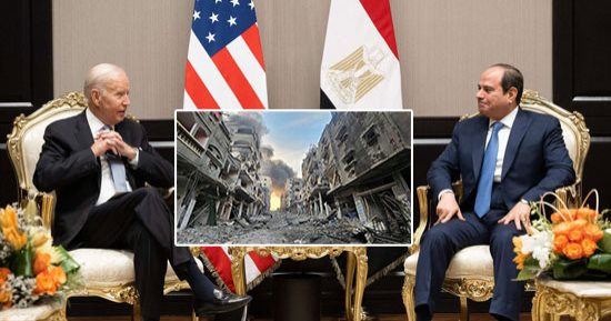 "جو" يطرق أبواب القاهرة.. اتصال السيسى ـ بايدن يعكس قناعة بالرؤية المصرية فى غزة.. "مخاوف انتخابية" تعزز رغبة خفض التصعيد.. 1.6 مليار دولار فاتورة الانتشار فى المنطقة تفاقم ضغوط أمريكا.. ورهان على جولة بيرنز
