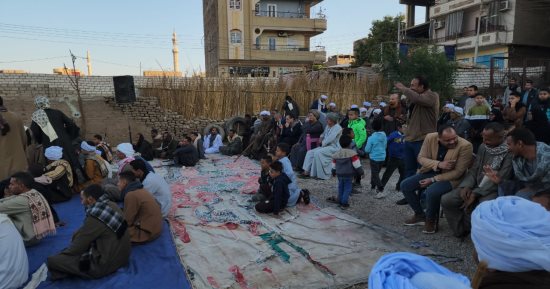 تحطيب وملاهى وفرحة فى ختام مولد الشيخ أحمد أبو الغطاس بالأقصر