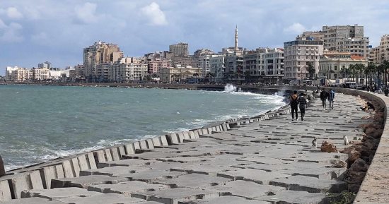 طقس الإسكندرية اليوم.. توقف الأمطار ونشاط لحركة الرياح.. فيديو وصور 