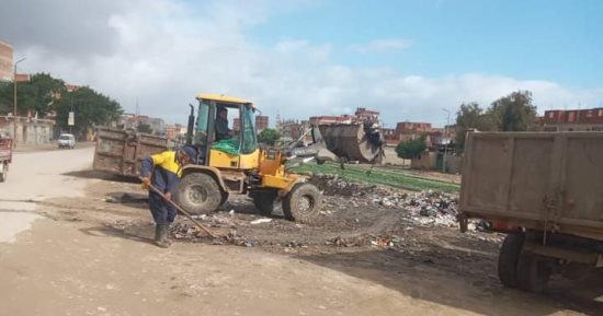 رفع 112 طن مخلفات وقمامة بالعامرية وبرج العرب في الإسكندرية.. صور