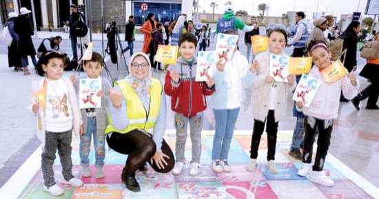 الأنشطة التوعوية لصندوق مكافحة الإدمان بمعرض القاهرة الدولى للكتاب.. يستعرض أضرار تعاطى المخدرات لتوعية الزوار وحماية الشباب من الوقوع فى براثن الإدمان.. ويرفع وعى الأطفال بخطورة التدخين