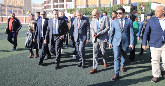 محافظ سوهاج يتفقد أعمال تطوير مركز الشباب بتكلفة 2.5 مليون جنيه