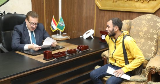 محافظ المنوفية يوجه بحل شكوى توصيل خدمة الصرف الصحي لمنطقة أبو داود بأشمون
