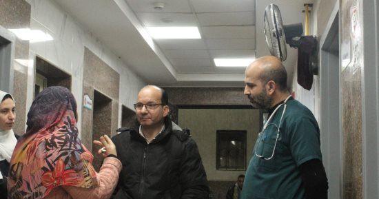 مدير صحة القليوبية يتفقد مستشفى حميات طوخ ويوجه بزيادة عدد أسرة العناية المركزة