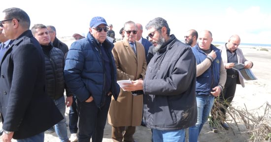 وزير الرى يتفقد مشروعات للحد من آثار التغيرات المناخية بكفر الشيخ.. تعرف عليها