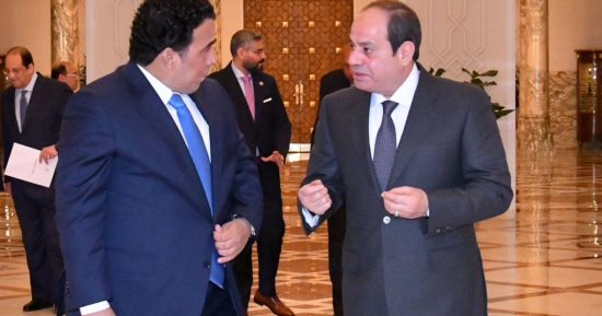 الرئيس السيسى يستقبل رئيس المجلس الرئاسى الليبى ويؤكد دعم مصر لكافة جهود حماية وحدة الأراضى الليبية.. الجانبان يشددان على ضرورة خروج جميع القوات الأجنبية والمرتزقة.. و"المنفى" يشيد بالدور المصرى الداعم لبلاده