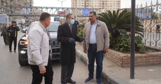 محافظ الغربية يبحث إجراءات تركيب مطبات للحد من الحوادث بشارع البحر بطنطا