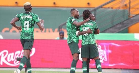 Osimhen et Lookman mènent l’attaque du Nigeria contre l’Afrique du Sud en demi-finale des nations africaines