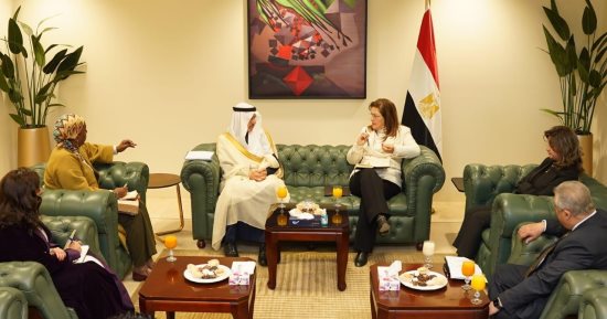 وزيرة التخطيط تلتقى رئيس البنك الإسلامى للتنمية لبحث سبل التعاون المشترك