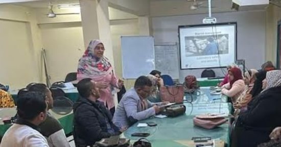 ورشة تدريبية مكثفة حول الأمان المعملى والمخاطر الحيوية بـ"صحة أسوان"