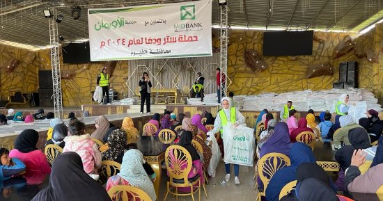 توزيع بطاطين بـ9 قرى ضمن القرى الأولى بالرعاية فى الفيوم