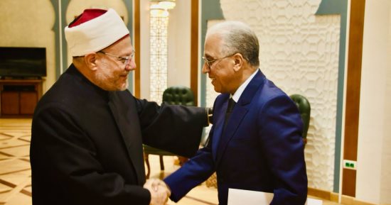 مفتى الجمهورية يستقبل سفير المملكة المغربية الجديد لدى القاهرة