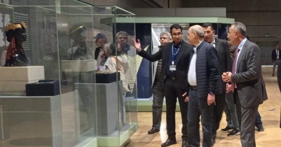 رئيس مجموعة البنك الإسلامى للتنمية يزور المتحف القومي للحضارة