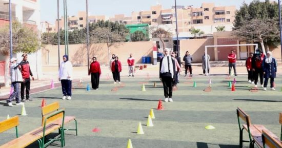 تدريب المعلمين الجدد بدنيا ورياضيا فى المدارس