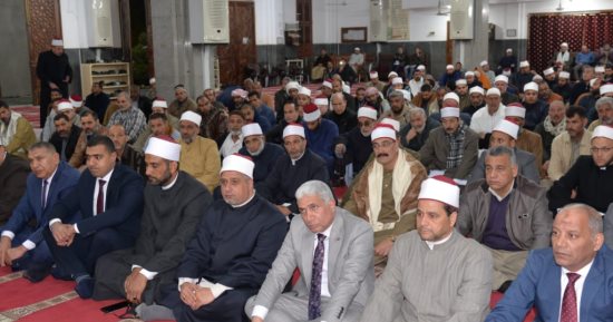 أوقاف الإسماعيلية تحتفل بذكرى الإسراء والمعراج بحضور القيادات التنفيذية.. صور