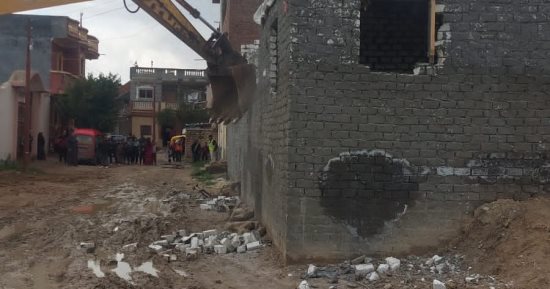 حملات مكبرة لإزالة التعديات على أراضى ملك الدولة ضمن الموجة 22 فى الإسكندرية