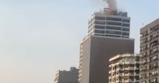 إخماد حريق داخل شقة سكنية فى الطالبية دون إصابات