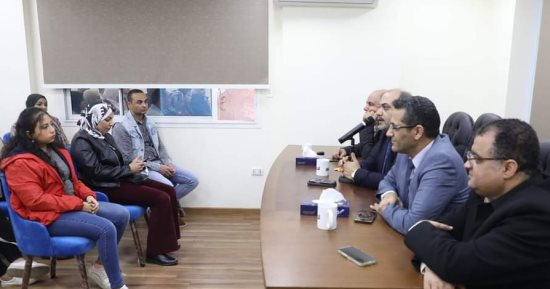 مجلس الصحفيين يزور جريدة الدستور للاستماع لأعضاء الجمعية العمومية  