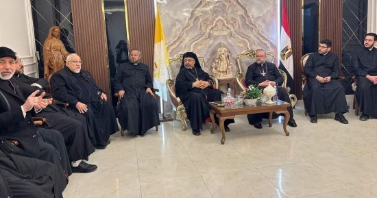 بطريرك الأقباط الكاثوليك يزور إيبارشية القوصية للمرة الأولى