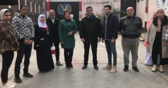تطعيم 7500 نزيل بمنطقة إصلاح وتأهيل جمصة بالدقهلية ضد الالتهاب الكبدي