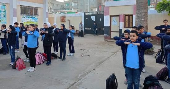 انتظام الدراسة فى 1112 مدرسة فى الإدارات التعليمية بدمياط