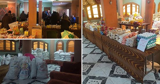 الخير بين أيدى المصريين لا ينقطع.. أهالى العزيزية بالجيزة يطلقون مبادرة لتوفير السلع بأسعار مخفضة ويتطوعون للتعبئة والبيع.. قائمة المعروضات تشمل الأرز والزيت والبيض.. ويؤكدون: نخفف العبء عن الأسر قبل رمضان..صور