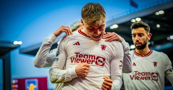 ملخص وأهداف مباراة أستون فيلا ضد مان يونايتد 1 - 2 في الدوري الإنجليزي