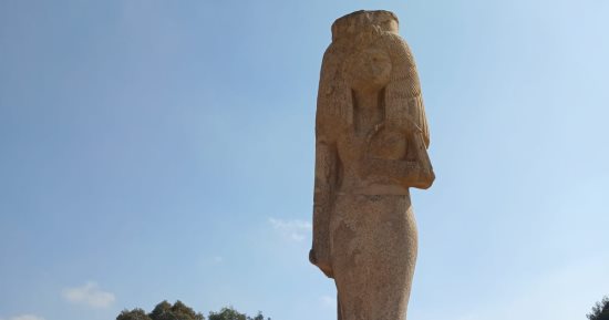 "ميريت آمون".. تعرف على أيقونة الجمال بمنطقة تل بسطة الأثرية بالشرقية.. صور