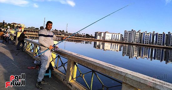 كورنيش الإسماعيلية متنفس الأهالى ومقصد الرياضيين 