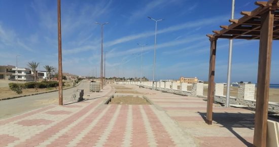 تفاصيل المرحلة الأولى من مشروع الممشى السياحى بمرسى علم