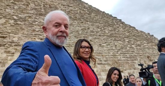 President Lula da Silva’s Visit to Egypt and the Pyramids