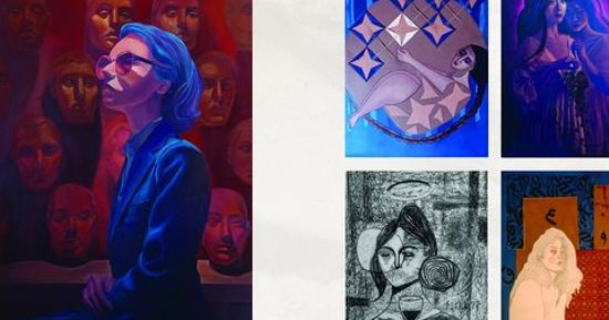 افتتاح معرض "أزرق" للفنانة آية إبراهيم بمركز رامتان الثقافى الأربعاء