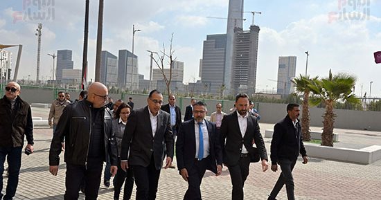 رئيس الوزراء يتفقد الحى السكنى الخامس R5 "جاردن سيتى الجديدة"