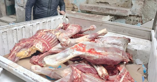 الجيزة: ضبط 3.5 طن لحوم ودواجن ومصنعاتها غير صالحة للاستهلاك الآدمى