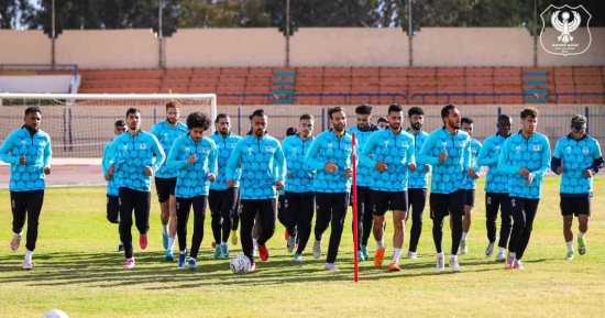 المصري يعلن غياب 8 لاعبين عن مباراة بلدية المحلة غداً