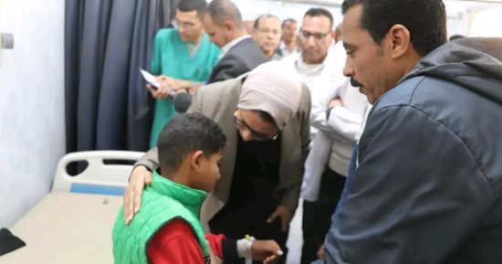 تحسن وخروج 46 طالبا من المصابين بحادث السيرك في الوادى الجديد