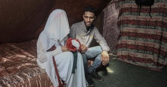 استشهاد عروسى الخيمة بعد زفافهما بـ 48 ساعة.. سطر آخر فى تاريخ الاحتلال بغزة