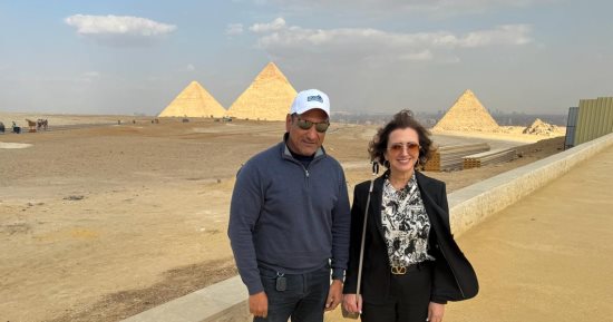 وزيرة السياحة المغربية: الأهرامات تعكس عراقة الحضارة المصرية