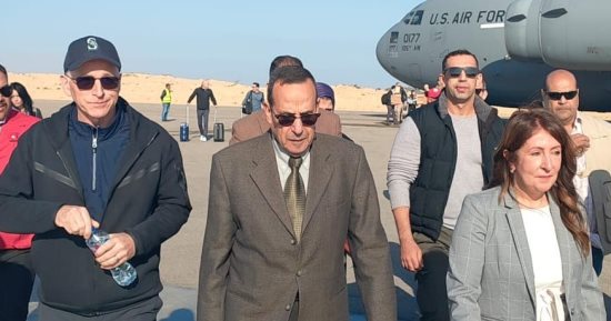 محافظ شمال سيناء يستقبل وفدًا من مجلس النواب الأمريكى