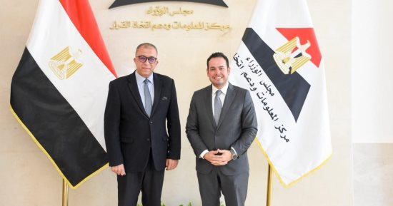 رئيس "معلومات الوزراء" يستقبل رئيس معهد التخطيط القومى