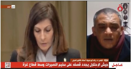 الاحتلال يجدد قصفه على مخيم النصيرات وسط قطاع غزة