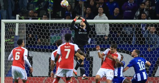 Porto contre Arsenal…une première mi-temps négative dans le match de Ligue des Champions