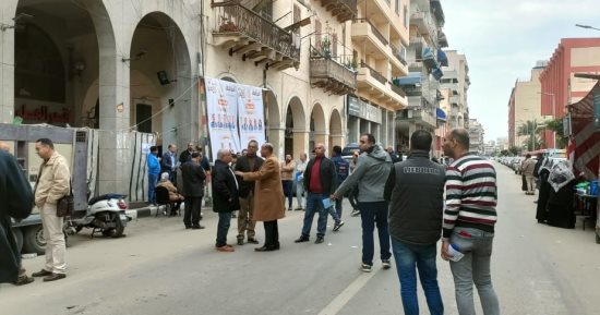 توافد مهندسو بورسعيد على لجان الانتخابات بالنقابة الفرعية
