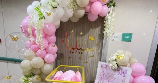 محمد شريف يرزق بمولودته سيليا: "اللهم اجعلها من أهل التقوى والإيمان"