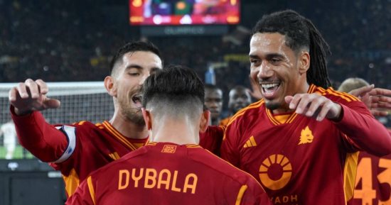 روما يدك تورينو بهاتريك ديبالا ويواصل ثلاثياته فى الدورى الإيطالى.. فيديو