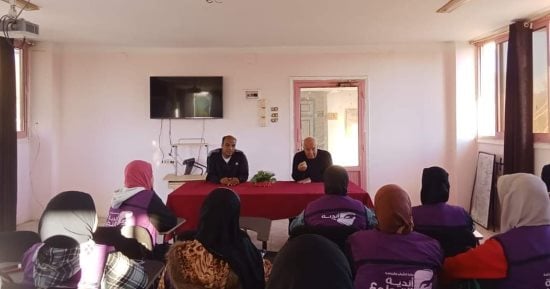 استكمال فعاليات البرنامج التدريبي على نشر ثقافة العمل التطوعي بمركز شباب الخارجة 