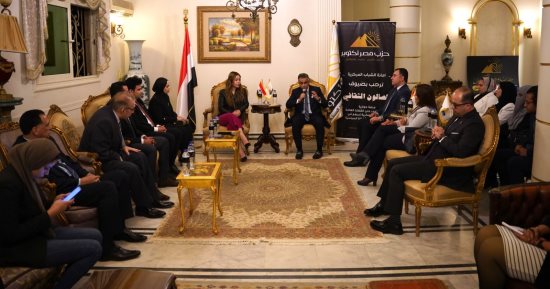 انطلاق صالون مصر أكتوبر "تمكين الشباب والمشاركة السياسية" بمشاركة وفد التنسيقية