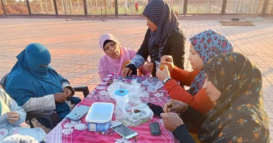 دورة تدريبية فى مجال المهن الحرفية بمركز شباب مرزوق بالوادى الجديد