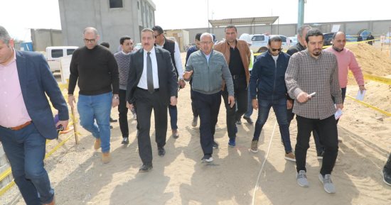 محافظ المنوفية يتفقد محطة معالجة صرف صحى الكمايشة ضمن مشروعات برنامج الميجا