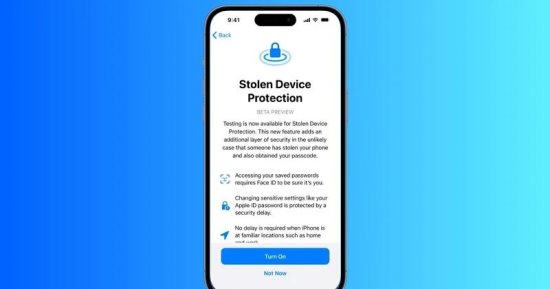 خطوات.. كيفية تمكين ميزة حماية الأجهزة المسروقة على iPhone